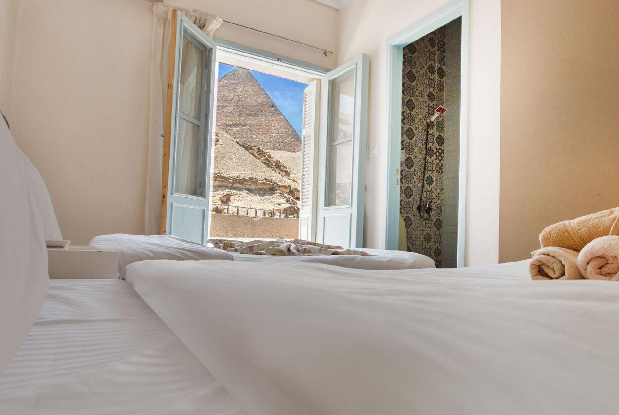 Villa Khufu Pyramids Hotel Kafret el-Gabal Exteriér fotografie